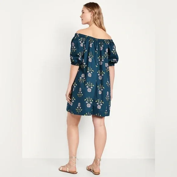 Floral Mini Swing Dress - Picture 2 of 7